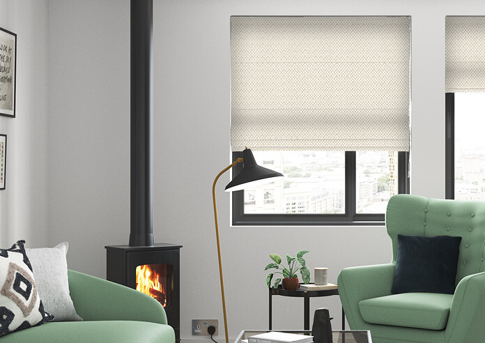 Ariel, Linen - Twist&Fit Roman Blind - Image 3